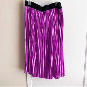 LulaRoe Elegant Jill Skirt in Hot Pink, 2X
